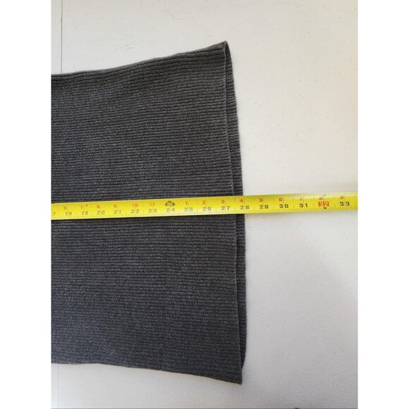 Lauren Ralph Lauren Sweater Womens XL Gray Ribbed Turtleneck Knit Preppy - Picture 12 of 13